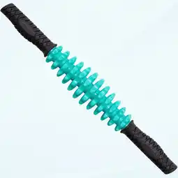 Walmart Massage Roller Stick,Massager, Therapy Muscle Roller for Back, Fascia, Legs,Foot, Neck (Light Blue) offer