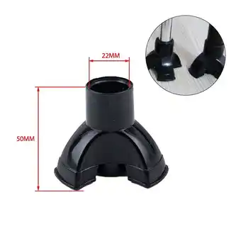 Walmart 22mm Walking Stick Rubber Tip Three-Legged Rubber Cane Replacement Tip Ac FU WA offer