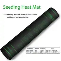 Walmart Joernso Heating Pad Universal Consistent Heating PVC Flexible Heater Pad for Greenhouse offer