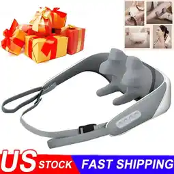 Walmart Massagers for Neck and Shoulder with Heat Goletsure Pain Relief Deep 5D Kneading offer