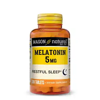 Walmart Mason Natural Melatonin, 5 mg, 300 Tablets offer