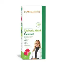 Walmart Dr. Stephanie's Multivitamin & Probiotic Gummies, Zero-Sugar, for All Adults, 30 Count offer