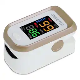 Walmart SUWU Pulse Oximeter Fingertip Oxygen Monitor Fingertip for Sports Use,with Lanyard Gold offer