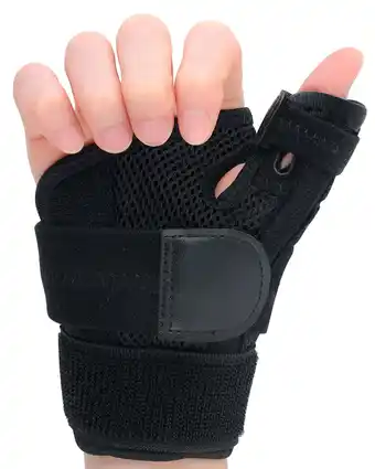 Walmart Thumb Brace,Thumb Splint with Wrist Support Brace,Breathable Thumb Stabilizer for Men Women offer