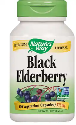 Walmart Natures Way Elderberry, Berries & Flowers, 575 mg, Capsules offer