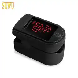 Walmart SUWU Finger Pulse Oximeter and OLED Display For Sports,Black offer