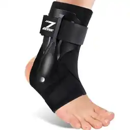 Walmart Ankle Brace and Support Stabilizer with Stabilizing Stirrup Splint,Black,M (Please Order A Size Up) offer