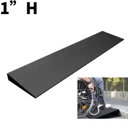 Walmart ZXMT 1 Rise Threshold Ramp 1500 lbs Capacity 40 Wide Durable Rubber Power Wheelchair Ramp offer