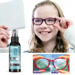 Walmart Kokovifyves Eye Glass Cleaner for Glasses and Sunglasses Scratch and Lens Cleaner Spray 100ml offer