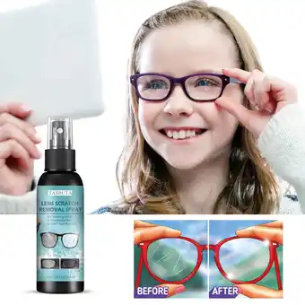 Walmart Kokovifyves Eye Glass Cleaner for Glasses and Sunglasses Scratch and Lens Cleaner Spray 100ml offer