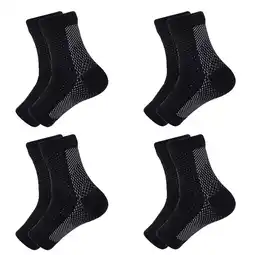 Walmart 4 Pairs Soothe socks Compression Socks, Support Socks for Compression offer