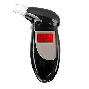 Walmart Portable Breath Alcohol Tester LCD Display Digital Breathalyzer offer