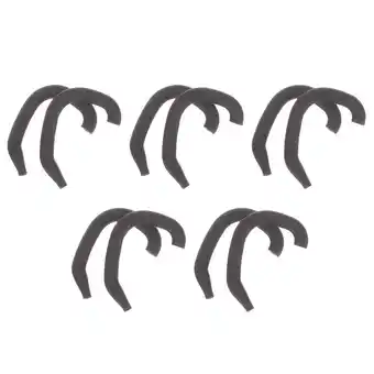 Walmart RUNROTOO Baby External Auricle Corrector Silicone Black 10 Pcs 1.73X1.41X0.16in offer