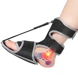 Walmart FEIBU Plantar Fasciitis Night Splint-Adjustable for Heel and Achilles Tendonitis Foot Pain Relief offer