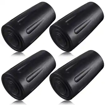 Walmart 4pcs Trekking Pole Tip Caps Walking Sticks Caps Trekking Pole Tips Walking Sticks Cover offer