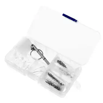 Walmart FRCOLOR Sun Glasses Eyeglasses Optical Repair Tool Screws Screwdriver Nut Nose Pad Set offer