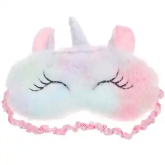 Walmart Plush Horn Sleeping Mask for Adults offer