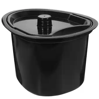 Walmart Eease Bedside Chamber Pot with Lid Handle - Emergency Toilet offer