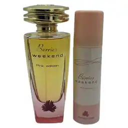 Walmart Fragrance World Berries Weekend Pink Edition 3.4 fl oz offer