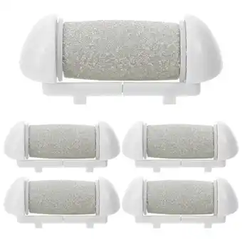 Walmart Pedicure Tool Electric Foot Accessories Cleaning Supplies Roller Heads Plastic 5 Pcs offer