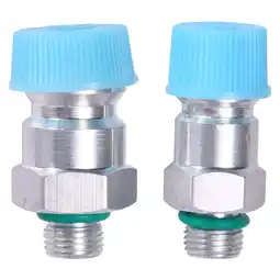 Walmart Zcyifa Universal Car AC Quick Coupler Refrigerant Refill Hose offer
