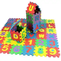 Walmart lulshou 36Pcs Number Alphabet Puzzle Foam Maths Educational Toy Gift offer