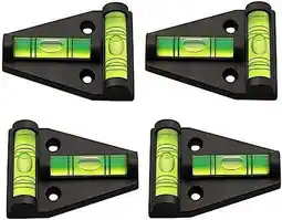 Walmart TONAIN Easy To Install RV T Level Cross Check Levelers, 4-Pack, Black offer