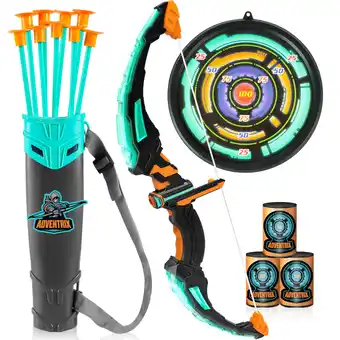 Walmart Joyfy Kids Bow and Arrow Set with LED Lights, Archery Toy Set for boy age 3 up offer
