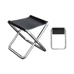 Walmart Tahtuvzn Portable Folding Camping Chair, Cloth, Black offer