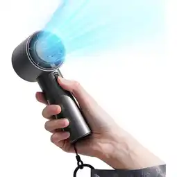 Walmart Lemulegu Portable 1.5 in Handheld Fan with LED Display offer