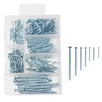 Walmart 280 PCS Assortment Nails Brad Nails Round Nail Set Kit: R7Y2 offer