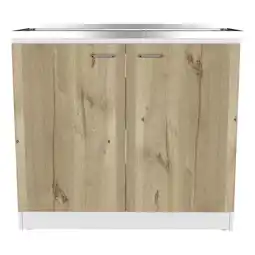 Walmart Utility Sink Vernal,Kitchen,White,Light Oak,White+ Light Oak Particle Board Kitchen Sinks offer