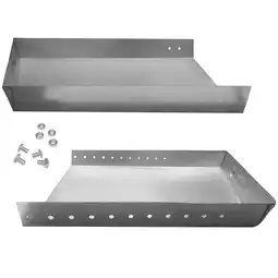 Walmart HOMEMAXS Fire Pit Ash Tray Fireplace Tray 56.00X38.00X5.00CM offer
