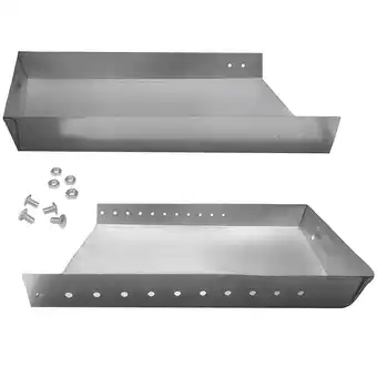 Walmart HOMEMAXS Fire Pit Ash Tray Fireplace Tray 56.00X38.00X5.00CM offer