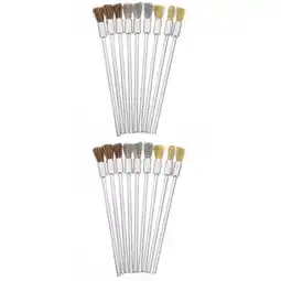 Walmart Eease 18 pcs Wire Brush For Drill Attachment Electric Wire Brush Wheel Assortment offer