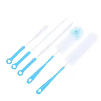 Walmart GOOHOCHY Multipurpose Bottle Cleaner Brush PP 5Pcs 15X2X2In offer
