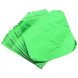 Walmart 200 Sheets Candy Wrappers Aluminum Foil Paper Chocolate Packing Tin for Metallic offer