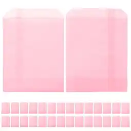 Walmart 100Pcs Baking Food Paper Bags Party Favor Bags Cookie Bags Candy Packing Bags Donut Bags offer