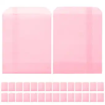 Walmart 100Pcs Baking Food Paper Bags Party Favor Bags Cookie Bags Candy Packing Bags Donut Bags offer