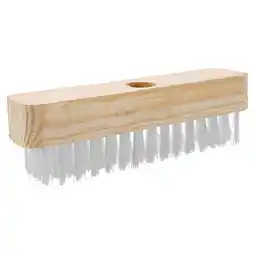 Walmart Floor Brush Shower Scrubber Bathroom Cleaning Extendable Handle Grout Wood offer
