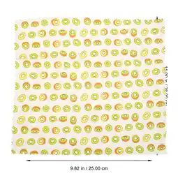 Walmart WOFASHPURET Reusable Beeswax Wrap Wax Vegetables Sandwiches 3Pcs 14.2*13in offer