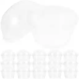 Walmart 25 Pcs Pudding Cup with Lid Clear Cups Dessert Bowl Plastic Tableware Square offer