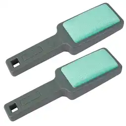 Walmart Sticker Clothes Hair Remover Tool Lint Roller Brush Static Electricity Clothing 2 Pcs offer