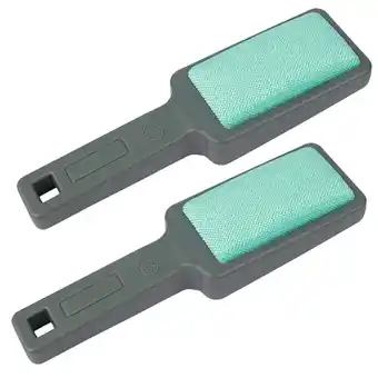 Walmart Sticker Clothes Hair Remover Tool Lint Roller Brush Static Electricity Clothing 2 Pcs offer