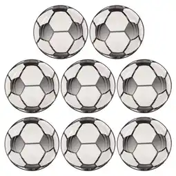 Walmart Raindrops Football Food Trays Multi 8Pcs 9.1In offer