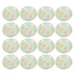 Walmart Qumonin 32Pcs Bunny Paper Plate Green for Spring Party offer