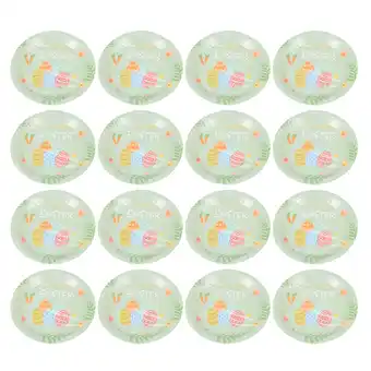 Walmart Qumonin 32Pcs Bunny Paper Plate Green for Spring Party offer