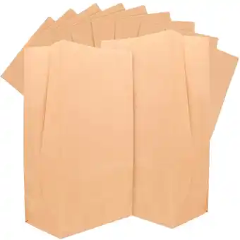 Walmart 20 Pcs Fruit and Vegetable Kraft Paper Bag Bags for Snacks Donut Sandwich Bread Cookie Candy offer
