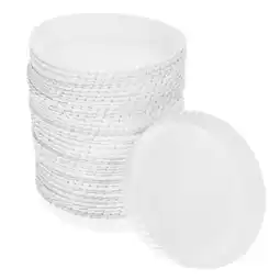 Walmart Raindrops 100Pcs Disposable Cup Covers Paper Cup Lids Hot Cup Lids Drinking Lids offer