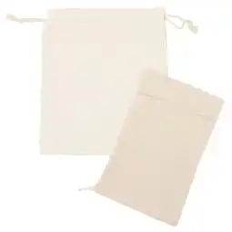 Walmart 2pcs Canvas Ice Packing Bag Crushed Ice Storage Bag Reusable Canvas Crushed Ice Storage Bag offer